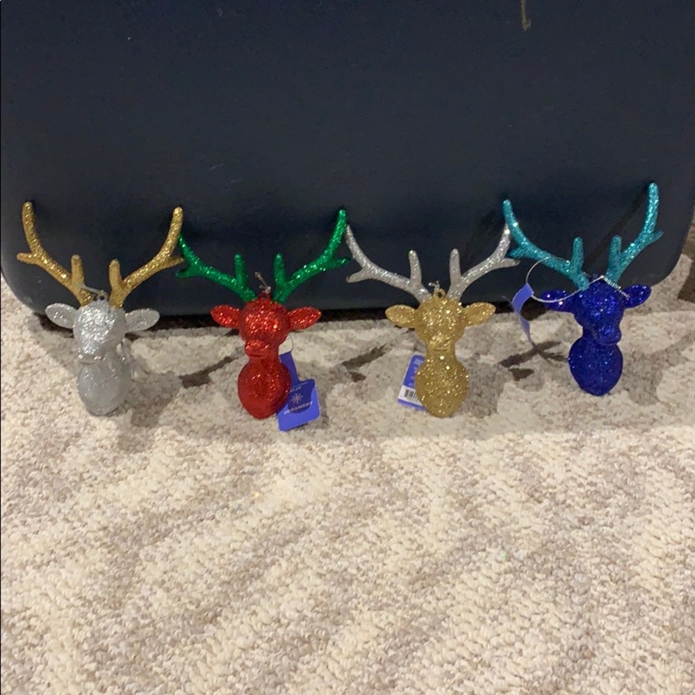 Set of Christmas ornaments